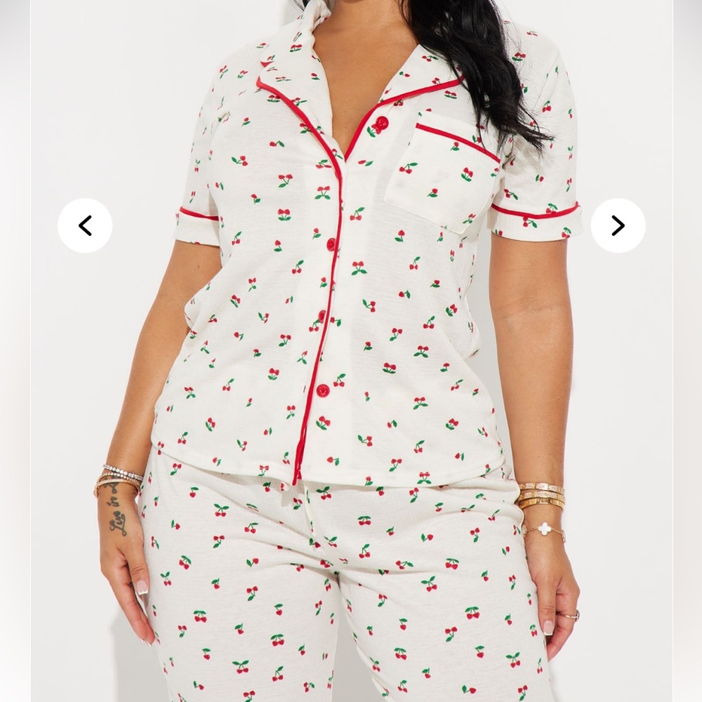 Cherry pj set 🍒